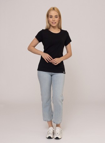 Crna ženska majica sportswear