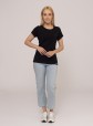 Crna ženska majica sportswear