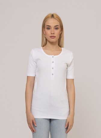 Bela ženska majica sportswear